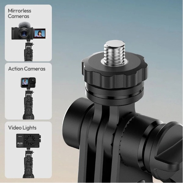Фото - Штатив Ulanzi TT23 Auto-Tracking Selfie Stick Tripod Black (T168A)
